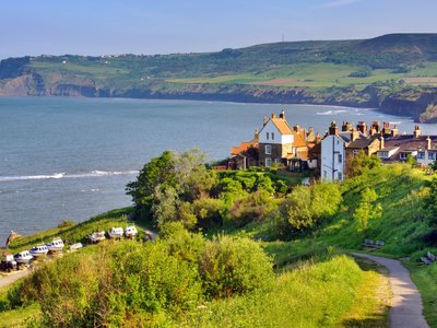 Robin Hoods Bay village in North Yorkshire