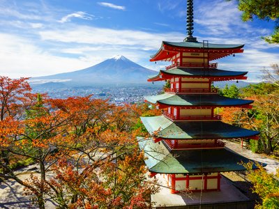 Mt. Fuji, Fujiyoshida, Japan