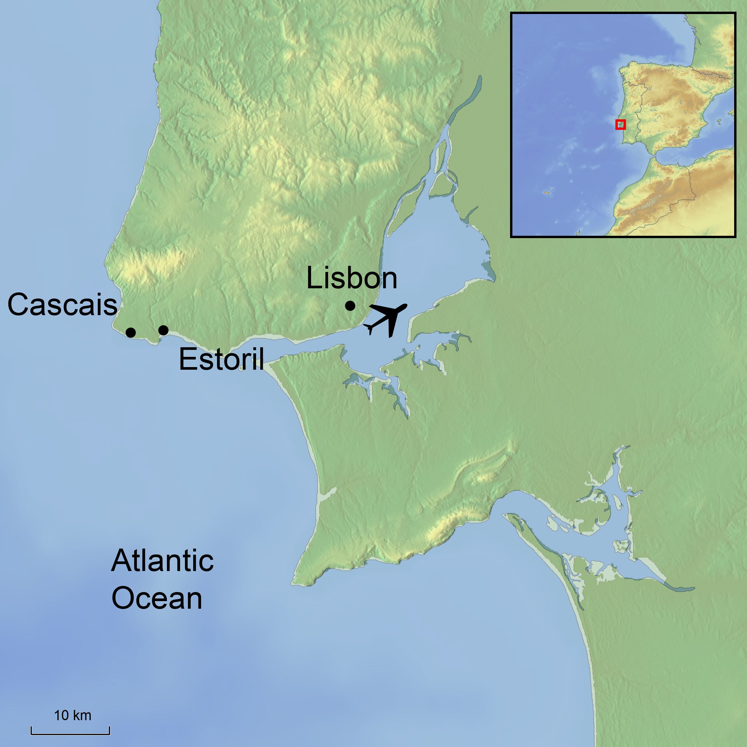 tourhub | Ramble Worldwide | Lisbon City Break | Tour Map