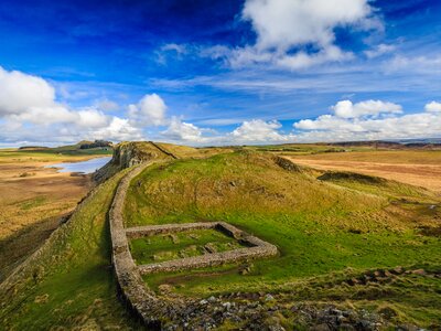 Milecastle 39, Hadrian's Wall, Northumberland, England
