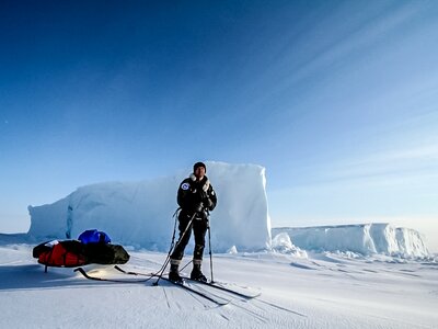 Explorer Mark Wood on expedition