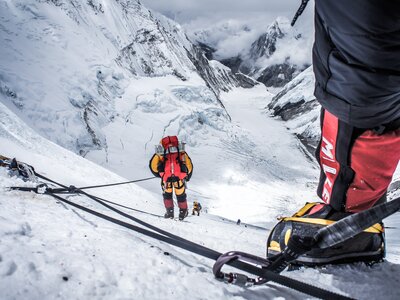 Explorer Mark Wood on expedition