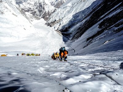 Explorer Mark Wood on expedition