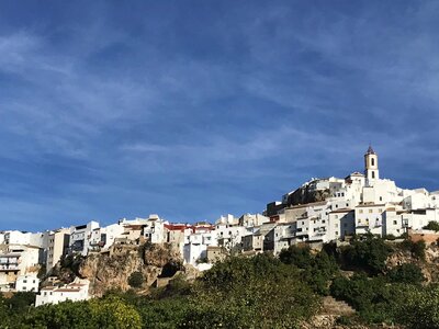 White Towns of Andalucia, Pueblo Blancos, Province of Cadiz, Malaga, Spain