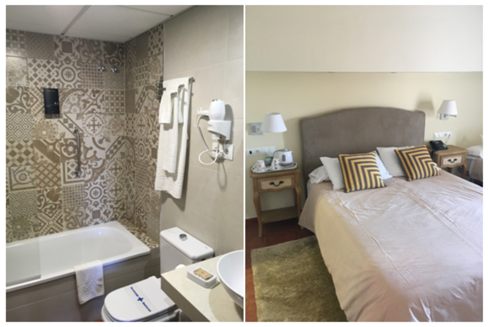   Example of refurbished superior rooms. All Superior rooms have slightly different décor and can be booked for a small supplement . 